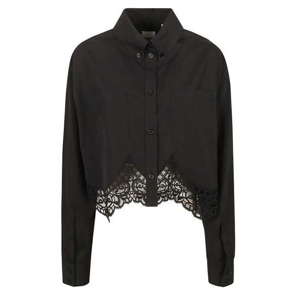Burberry Tailored Black Cotton Shirt - NWT